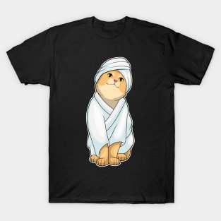 Cat Bath Bathrobe T-Shirt
